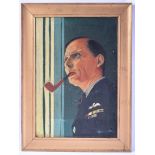 WWII INTEREST - AIR CHIEF MARSHAL TODDER - PAINTING