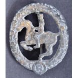 WWII SECOND WORLD WAR GERMAN HORSEMAN'S BADGE