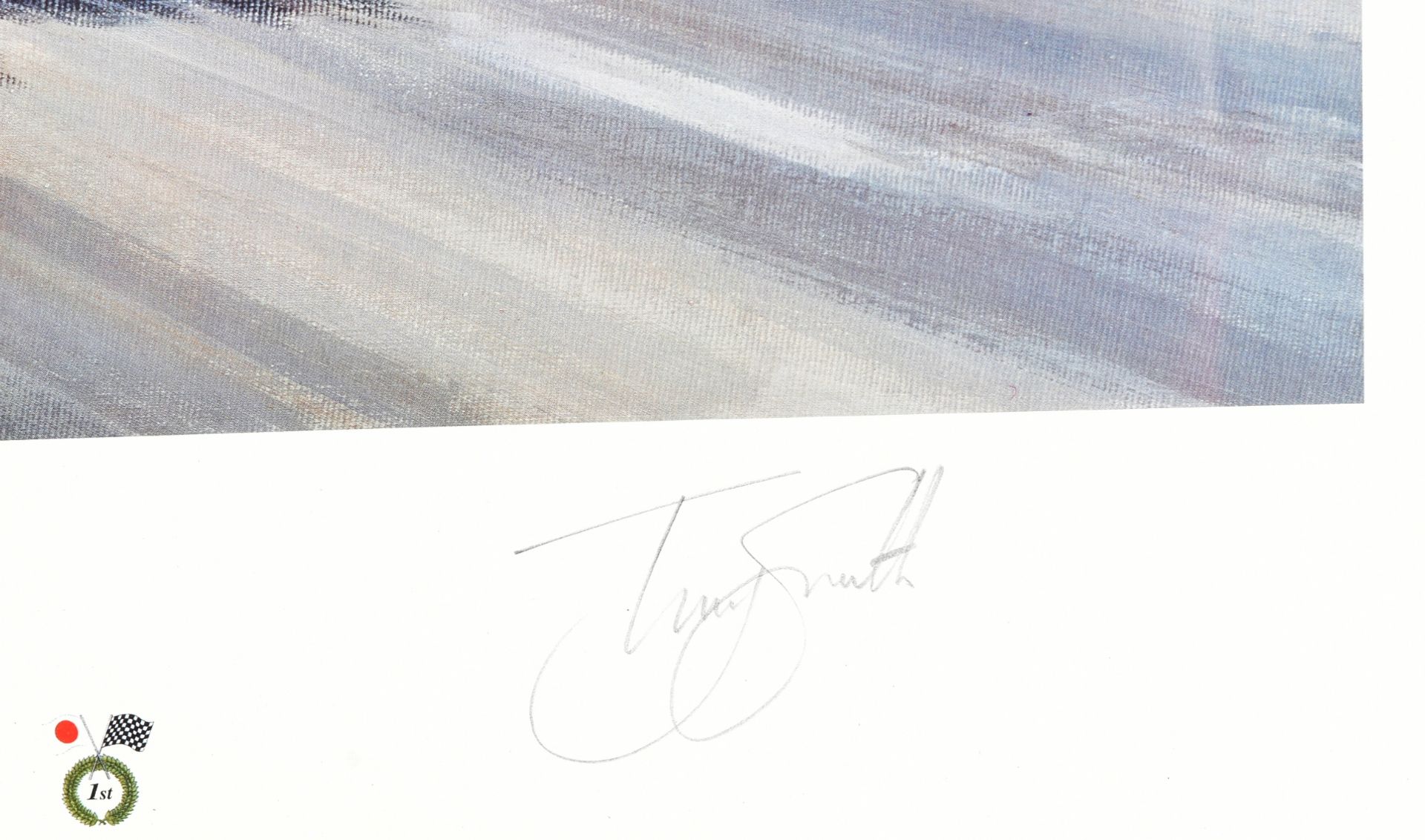 FORMULA 1 RACING - TONY SMITH - DAMON'S DREAM - SIGNED PRINT - Image 3 of 5