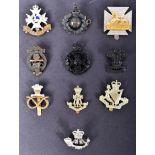 COLLECTION OF POST WAR BRITISH CAP BADGES