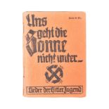 WWII SECOND WORLD WAR GERMAN HITLER YOUTH SONG BOOK