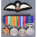 WWII SECOND WORLD WAR MEDAL GROUP - ROYAL AIR FORCE