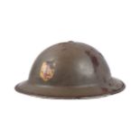 WWII SECOND WORLD WAR BRITISH ARMY MK II HELMET