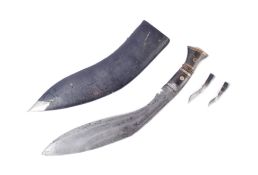 VINTAGE NEPALESE GURKHA REGIMENT KUKRI KNIFE