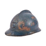 WWI FIRST WORLD WAR FRENCH M15 ADRIAN HELMET