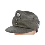 WWII SECOND WORLD WAR GERMAN THIRD REICH REPLICA SS CAP