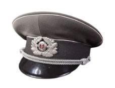 COLD WAR PERIOD EAST GERMAN / DDR OFFICERS PEAKED CAP