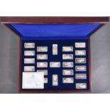 AVIATION - THE BIRMINGHAM MINT - SILVER INGOT COLLECTION