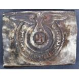 WWII SECOND WORLD WAR GERMAN THIRD REICH WAFFEN SS BELT BUCKLE