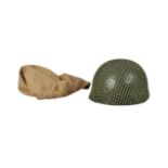 WWII SECOND WORLD WAR BRITISH MK2 THIRD PATTERN AIRBORNE HELMET