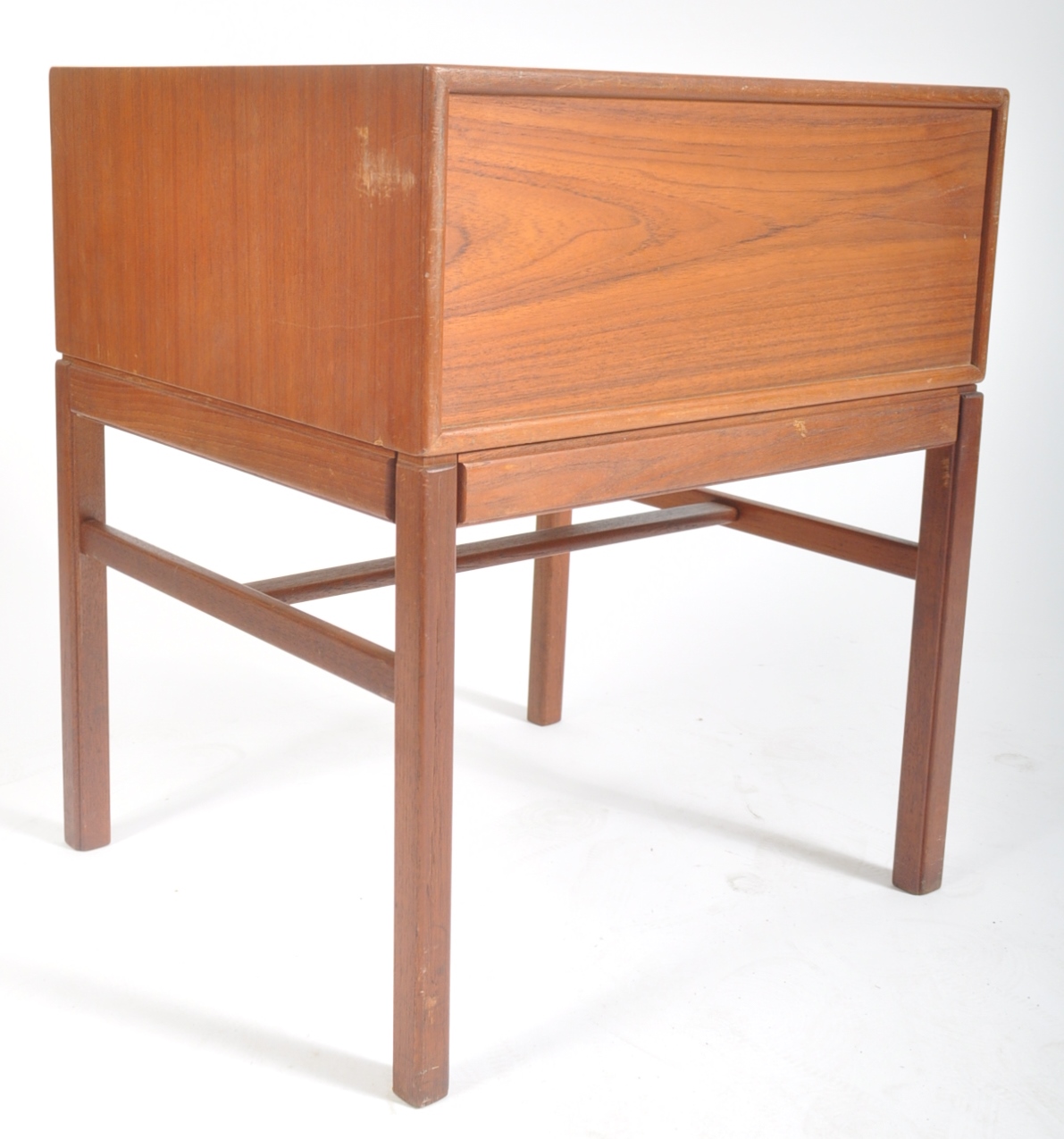 TINGSTROMS - RETRO SWEDISH TEAK SINGLE DRAWER SIDE TABLE - Image 6 of 6