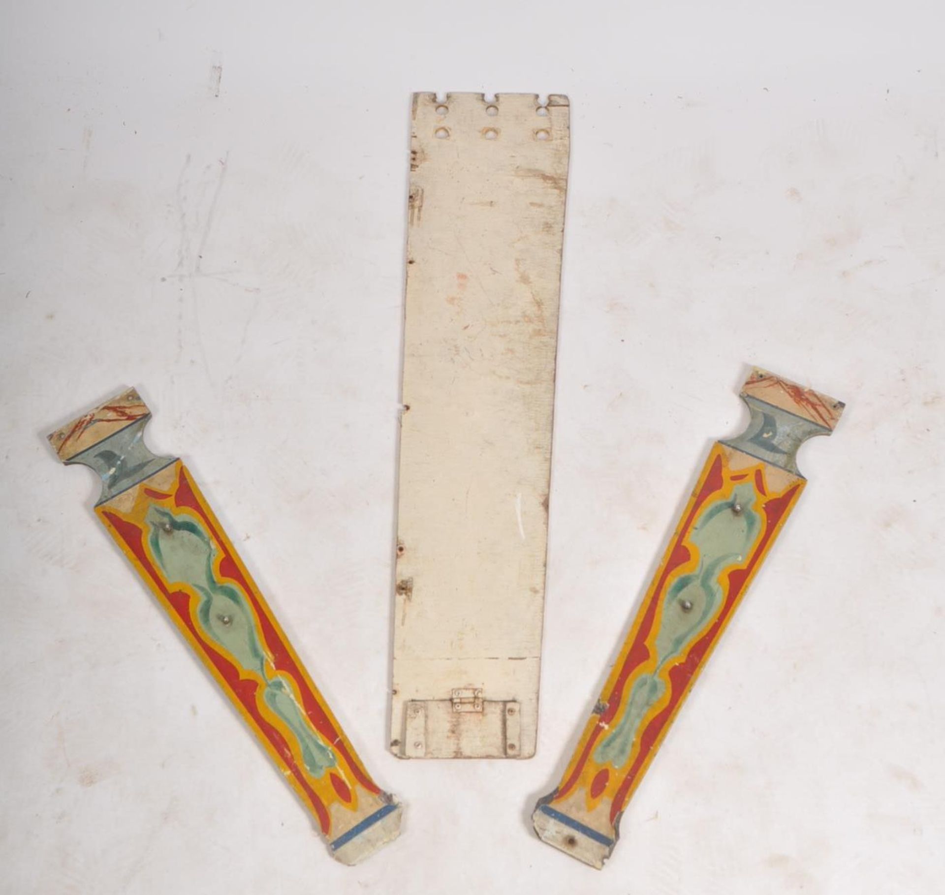 SELECTION OF THREE 20TH CENTURY FAIRGROUND PAINTED PANELS - Image 3 of 3
