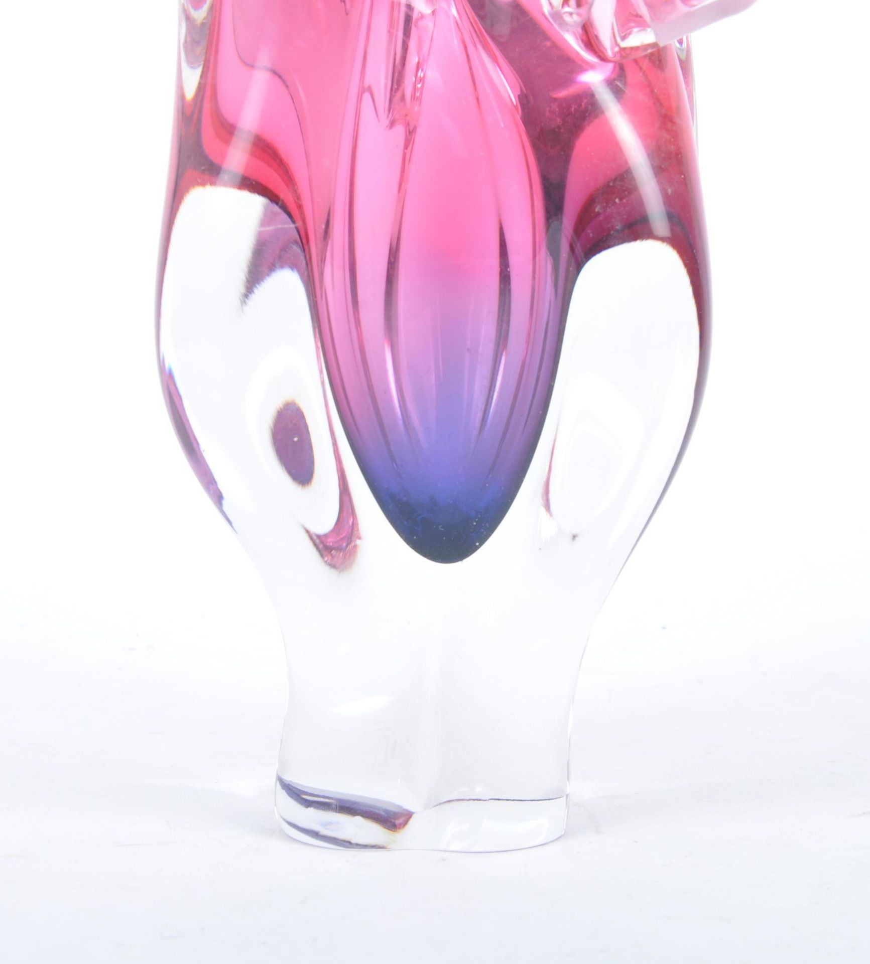 JOSEF HOSPODKA FOR CHRIBSKA SKLO UNION - GLASS VASE - Image 5 of 7