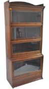 LEBUS FURNITURE - INDUSTRIAL FOUR SECTION LAWYERS BOOKCASE