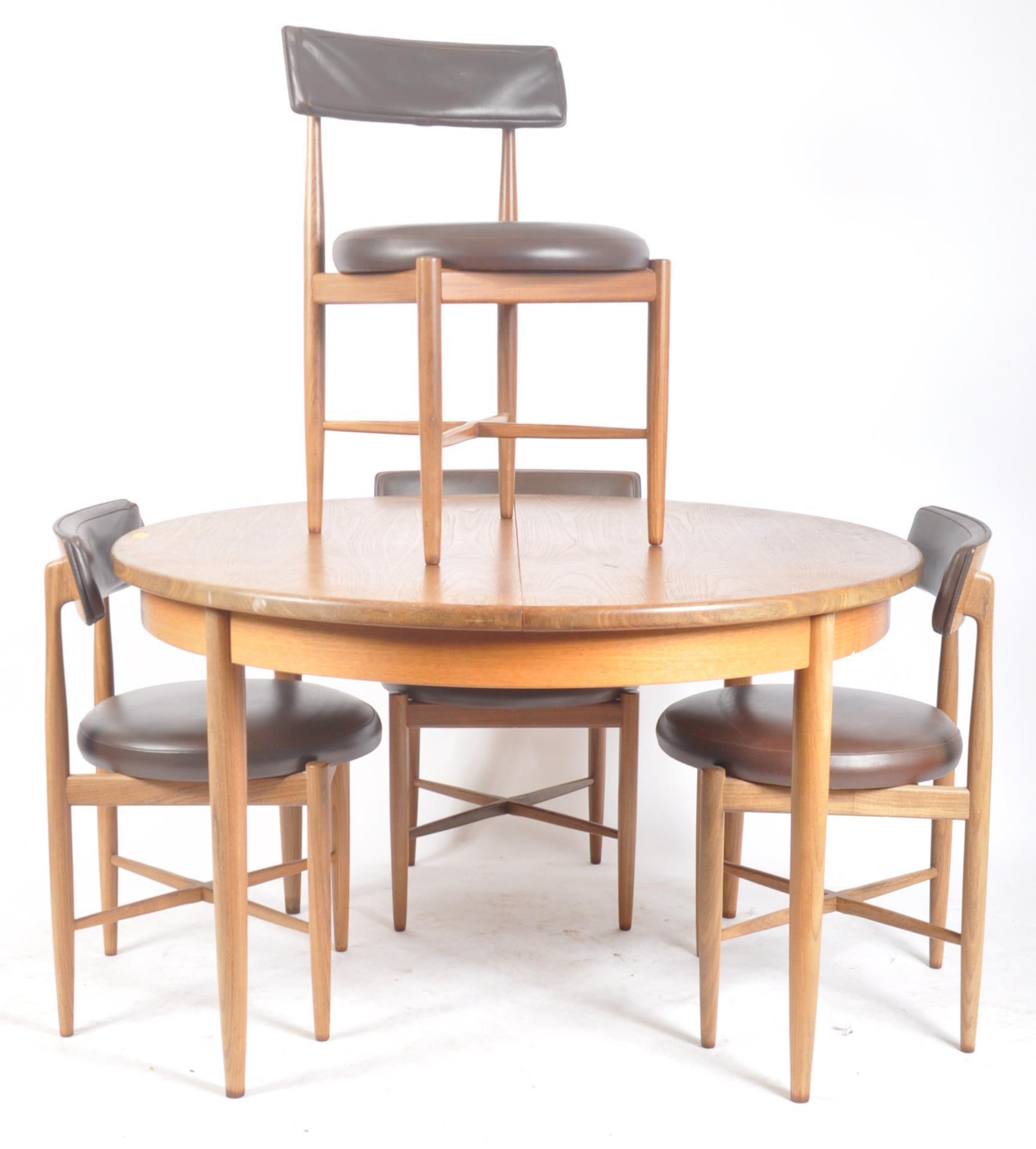 VICTOR B. WILKINS - G-PLAN - FRESCO RANGE - 1960S RETRO DINING SUITE