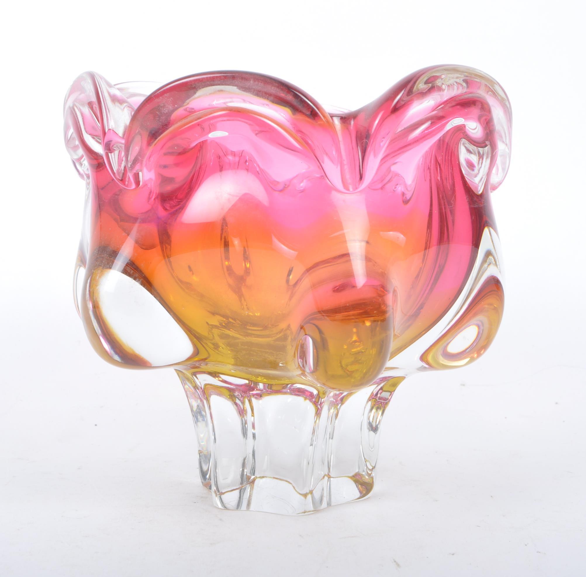 JOSEF HOSPODKA FOR CHRIBSKA - STUDIO ART GLASS VASE