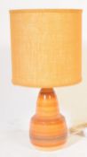 DENNIS FOWLER FOR NEWPORT POTTERY - CERAMIC LAMP