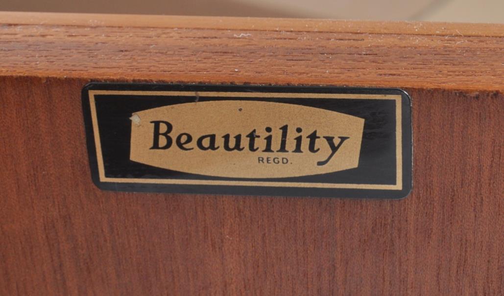 BEAUTILITY - RETRO CIRCA 1970s TEAK SIDEBOARD - Bild 4 aus 9