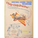 CHITTY CHITTY BANG BANG 1968 MUSICAL FILM LARGE POSTER