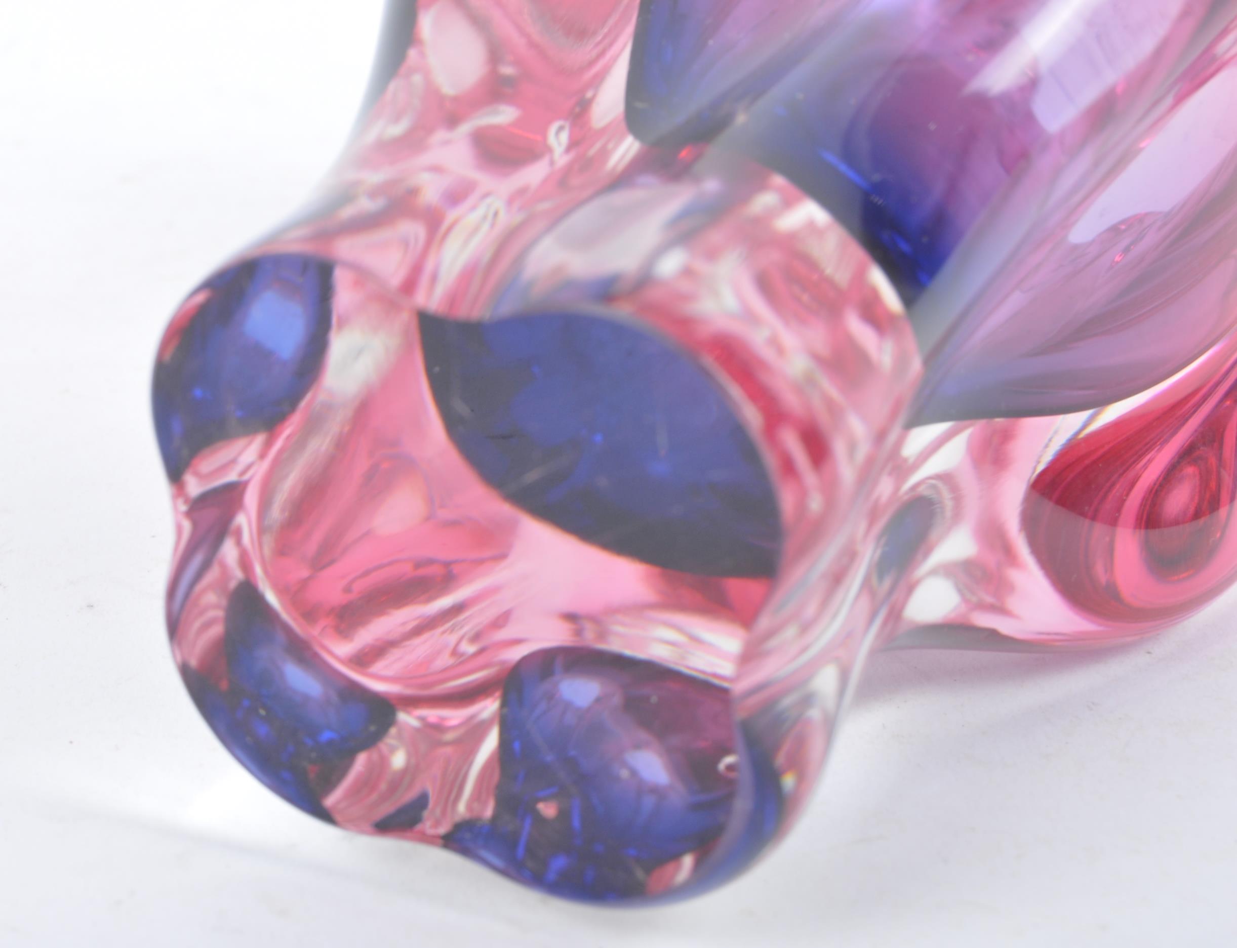 JOSEF HOSPODKA FOR CHRIBSKA SKLO UNION - GLASS VASE - Bild 7 aus 7