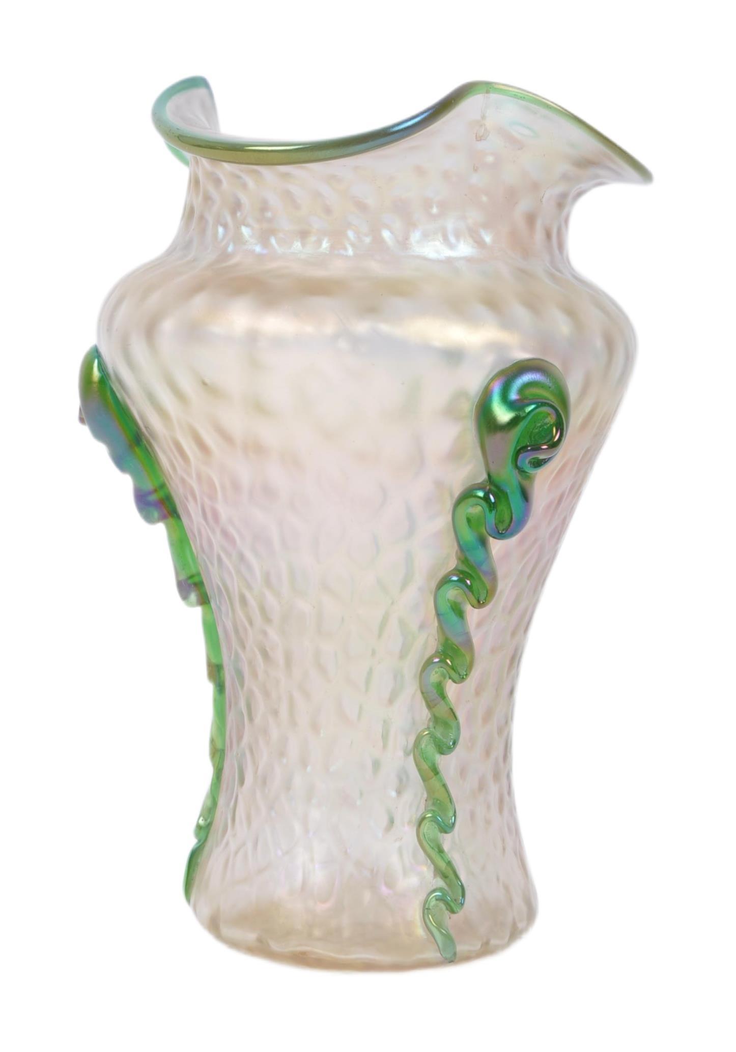 WILHELM KRALIK - ART NOUVEAU AUSTRIAN IRIDESCENT GLASS VASE