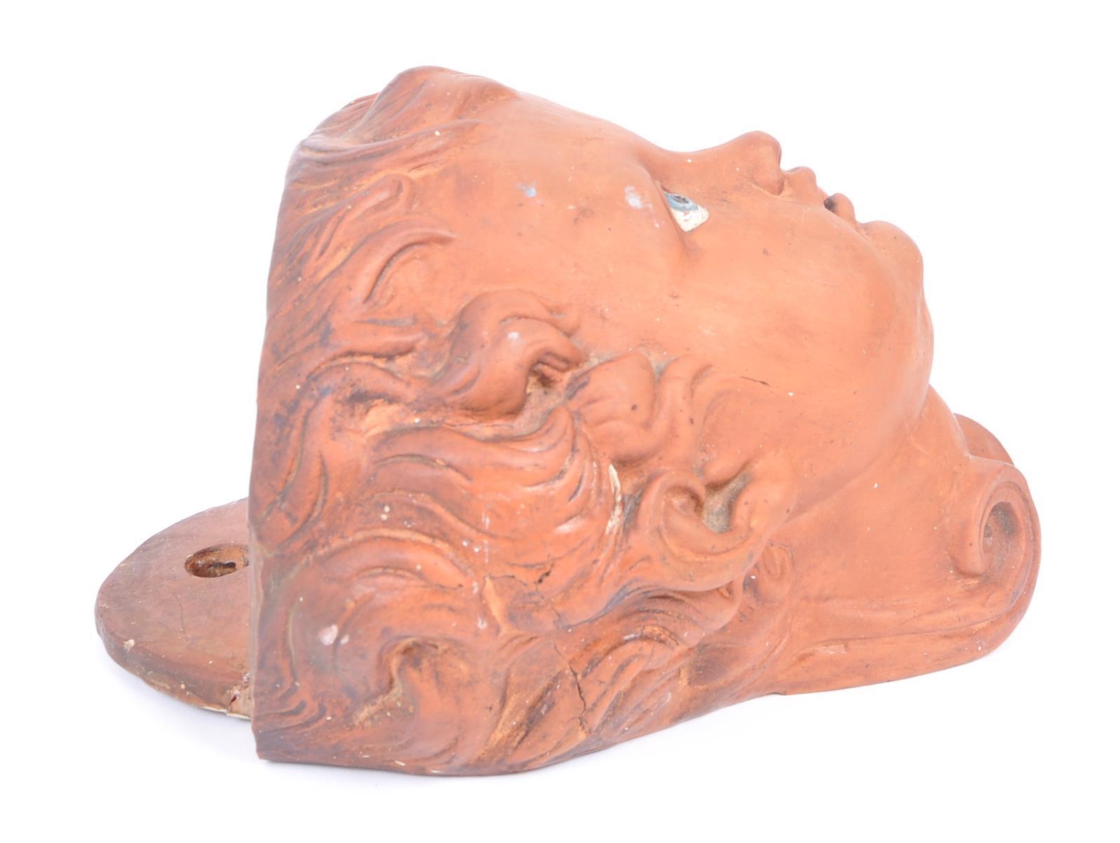 VICTORIAN TERRACOTTA PLANTER IN THE FORM OF CHERUB'S HEAD - Bild 3 aus 6