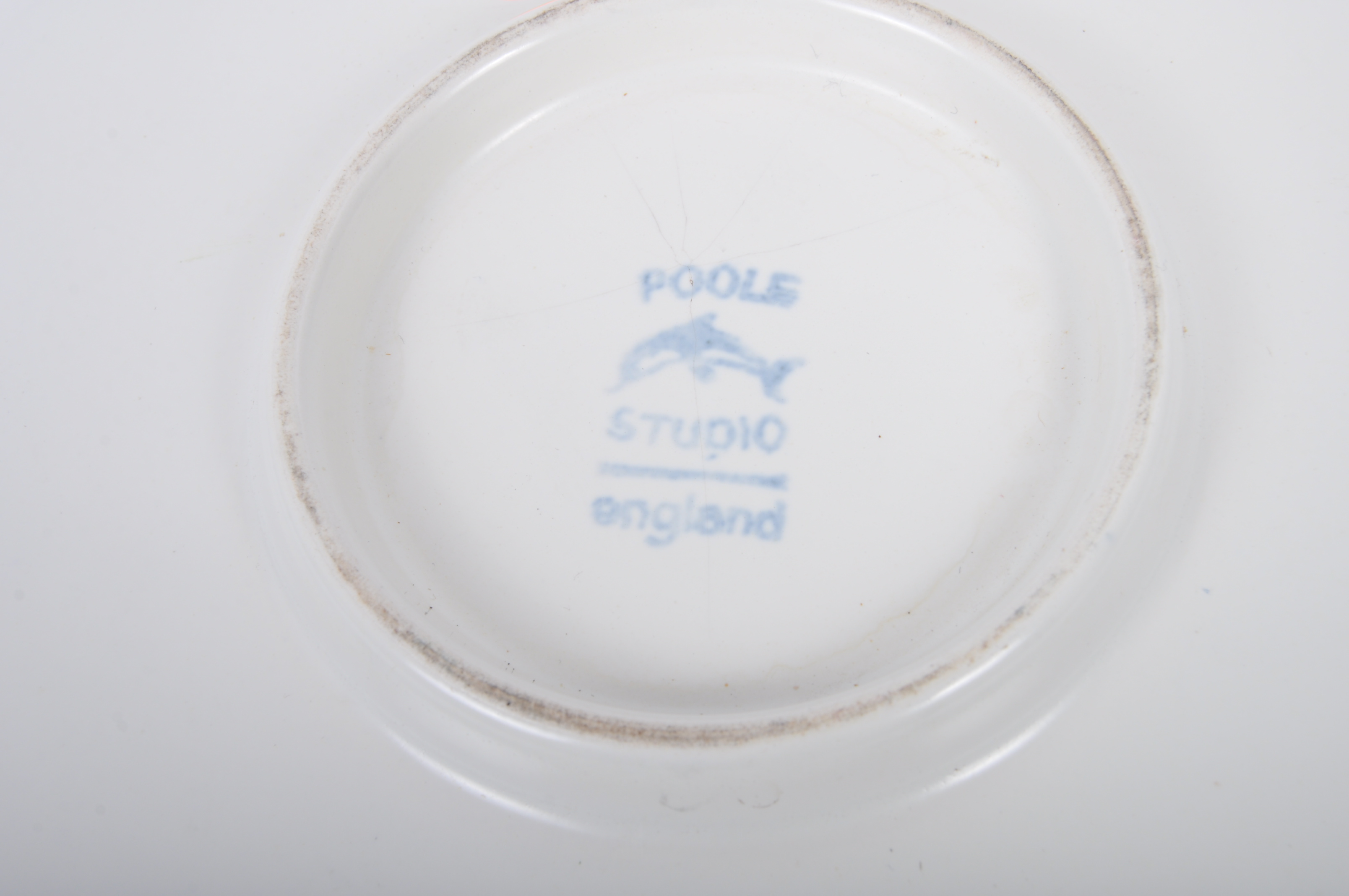 THE POOLE STUDIO - VINTAGE MID CENTURY 1960S CERAMIC PLATE - Bild 5 aus 5