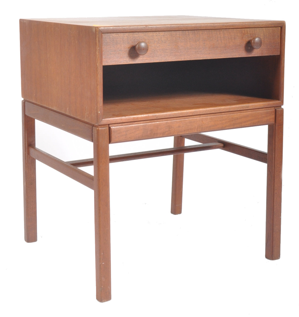 TINGSTROMS - RETRO SWEDISH TEAK SINGLE DRAWER SIDE TABLE