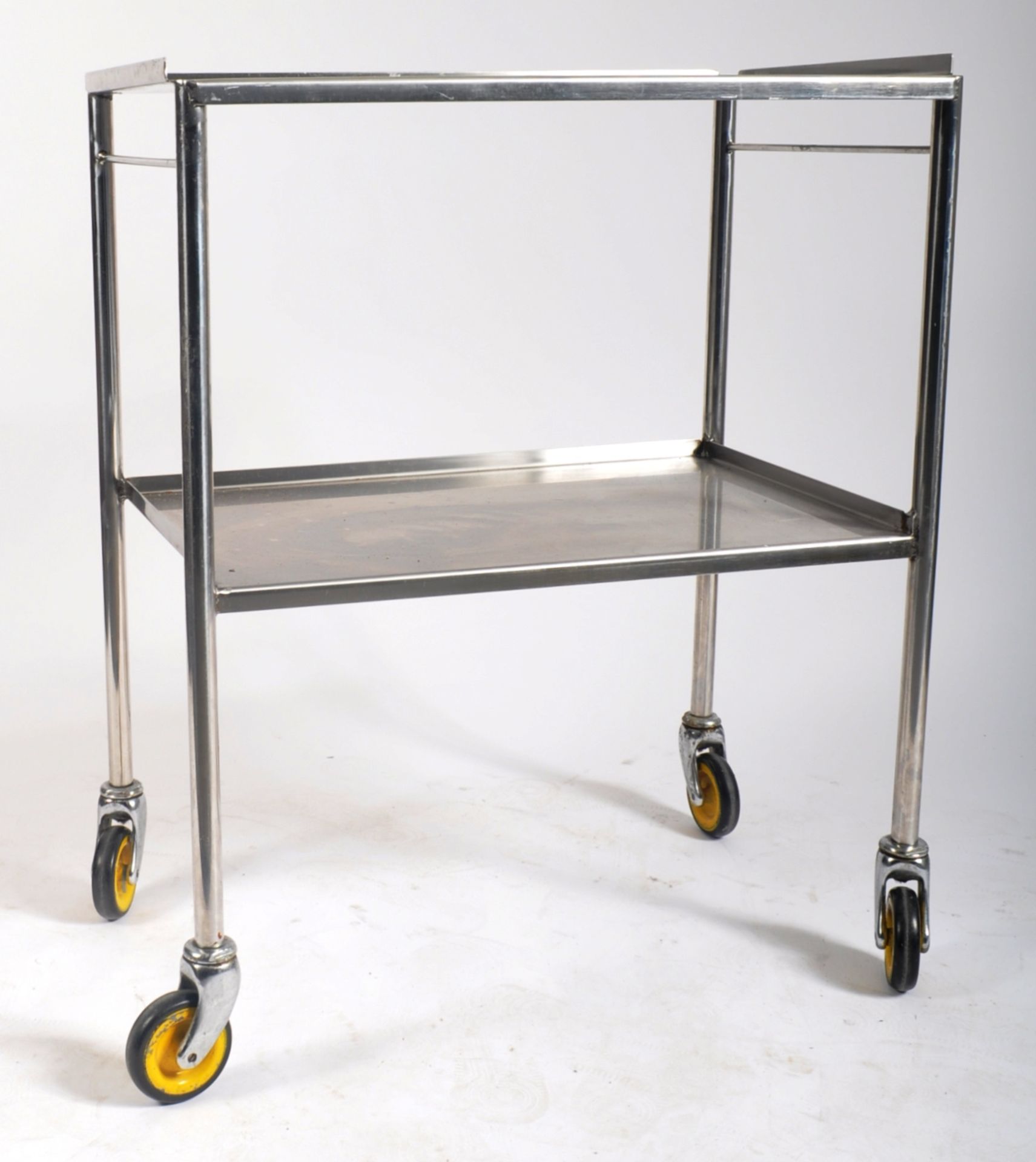 SELECTION OF CONTEMPORARY MEDICAL TWO TIER TROLLEYS - Image 5 of 12