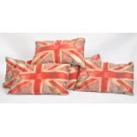 FIVE VIVIENNE WESTWOOD X THE RUG COMPANY UNION JACK CUSHIONS