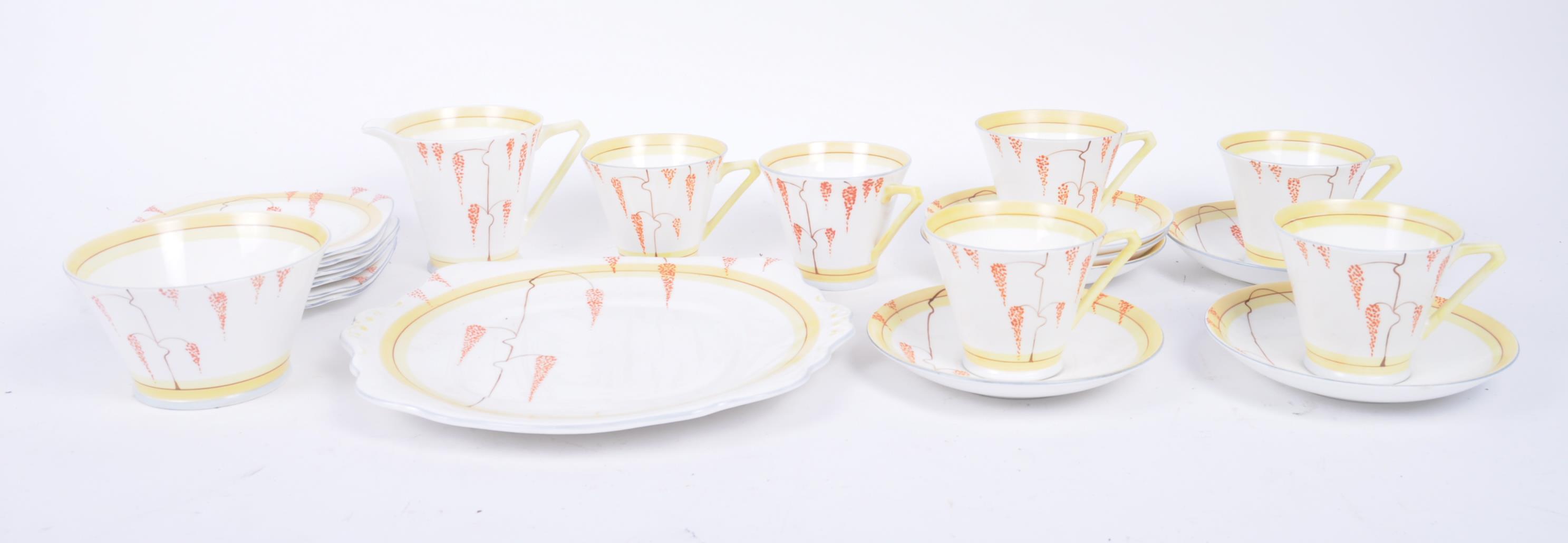 ART DECO 1930S BELL'S CHINA BONE CHINA TEA SERVICE SET - Bild 2 aus 6