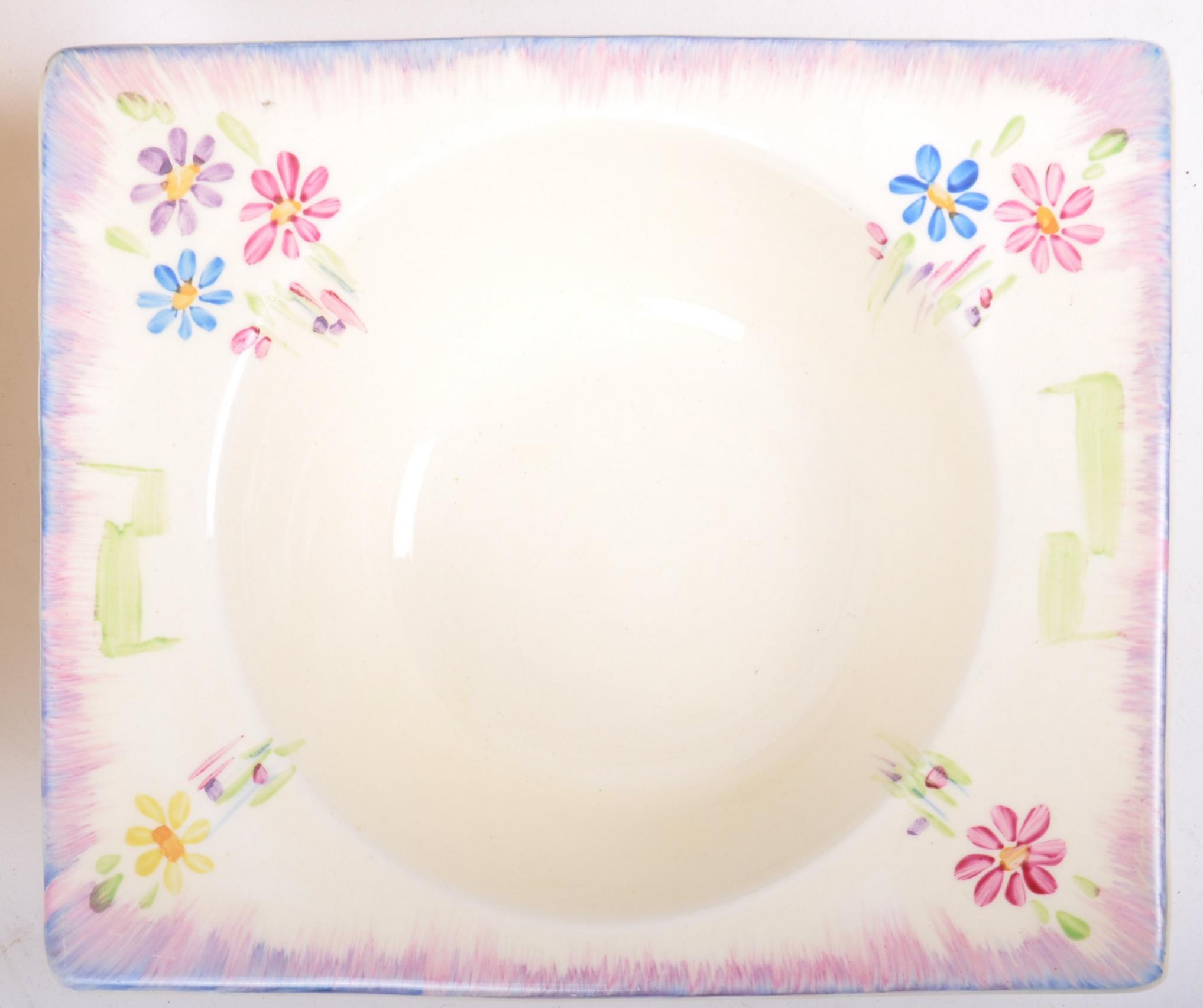 VINTAGE CIRCA 1930S THE BIARRITZ 'AURA DAISY' BOWLS PLATES - Bild 4 aus 6