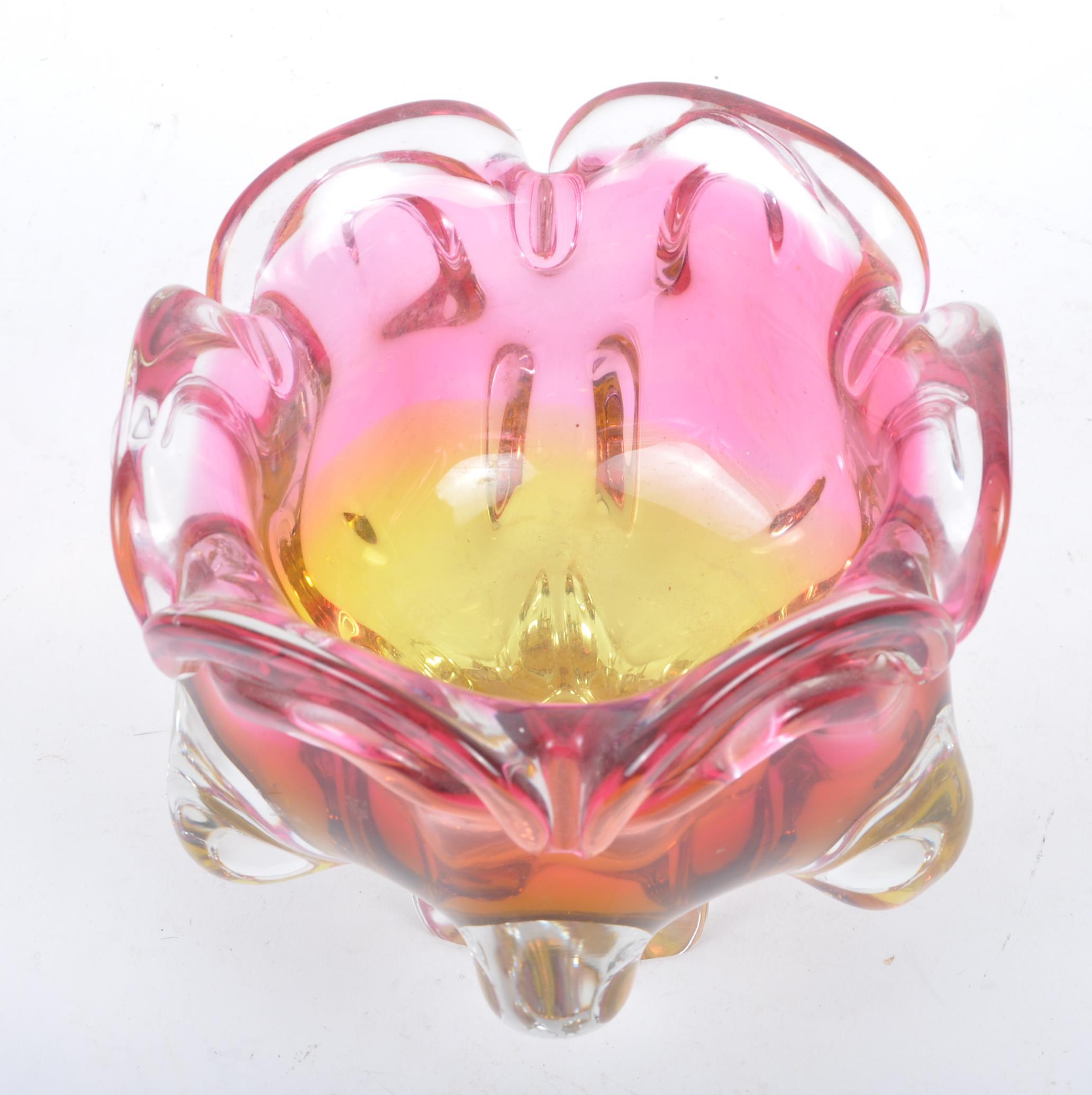 JOSEF HOSPODKA FOR CHRIBSKA - STUDIO ART GLASS VASE - Bild 3 aus 6