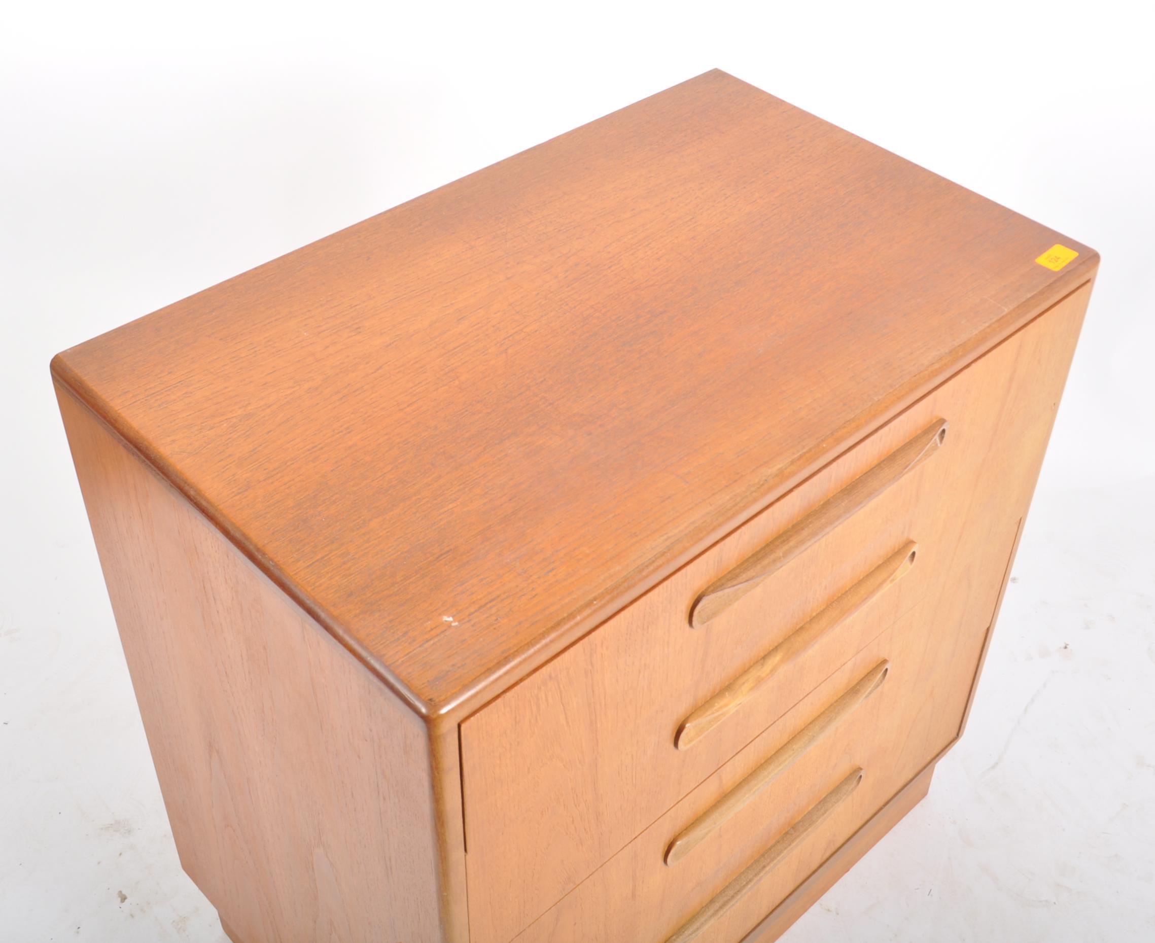 MID CENTURY G-PLAN FRESCO TEAK CHEST OF DRAWERS - Bild 2 aus 8