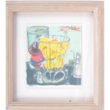 CHLOE CHEESE - 'BASKET OF LEMONS' ORIGINAL LITHOGRAPH PRINT