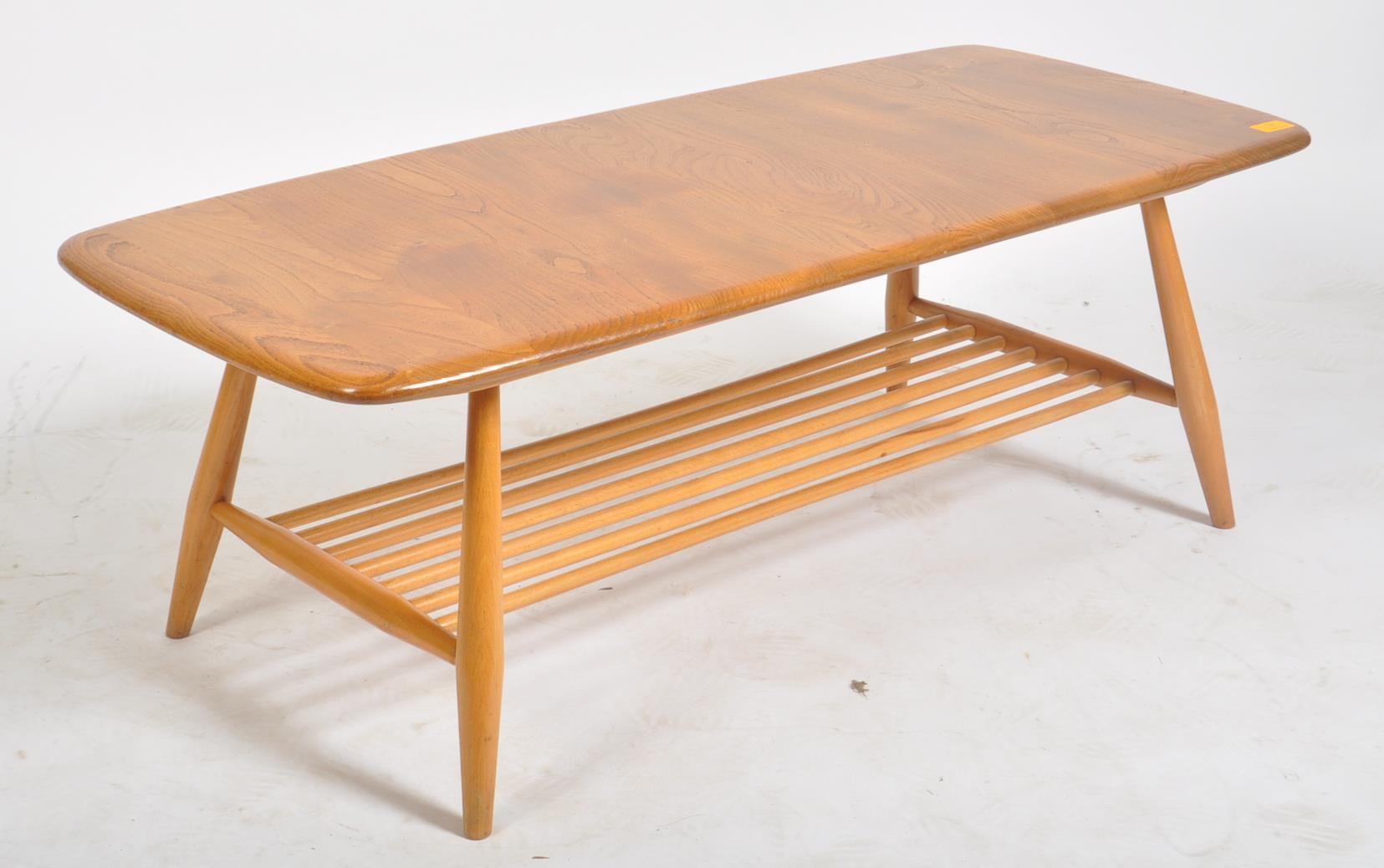 ERCOL - MODEL 459 - BEECH AND ELM COFFEE TABLE - Bild 2 aus 5