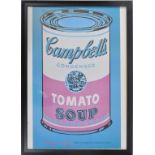 ANDY WARHOL - EARLY 2000s CAMPBELL'S SOUP CAN PRINT