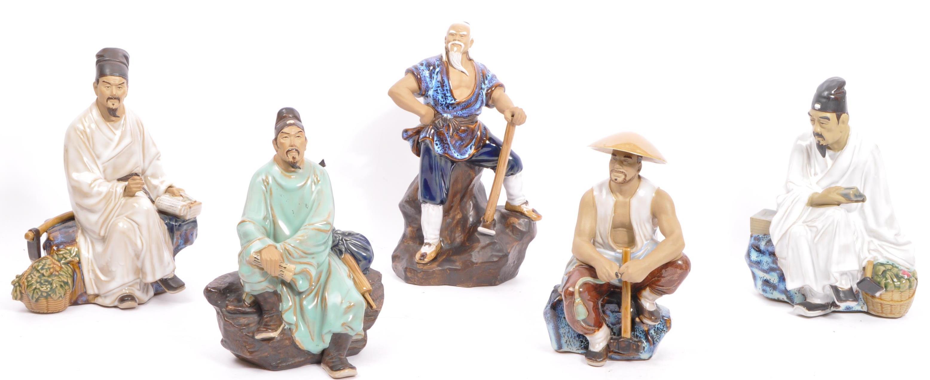 COLLECTION OF VINTAGE 20TH CENTURY SHIWAN CERAMIC FIGURES