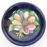 MOORCROFT POTTERY - ORCHID CERAMIC DISPLAY PLATE