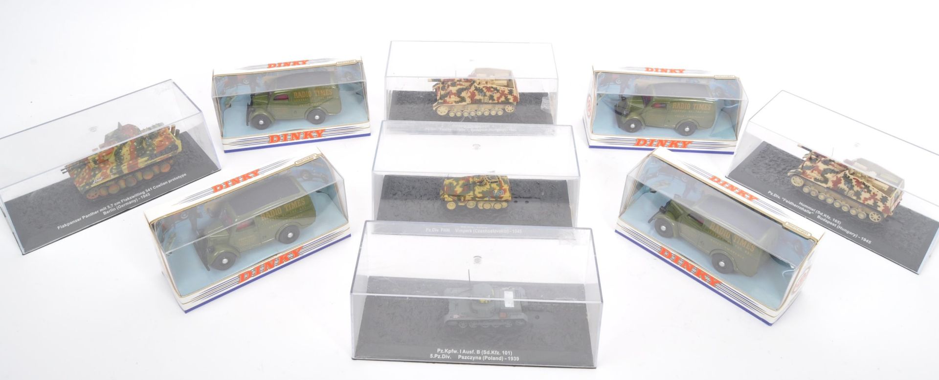 COLLECTION OF ASSORTED MILITARY DIECAST MODELS