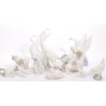 COLLECTION OF VINTAGE NAO PORCELAIN FIGURES - ANIMALS