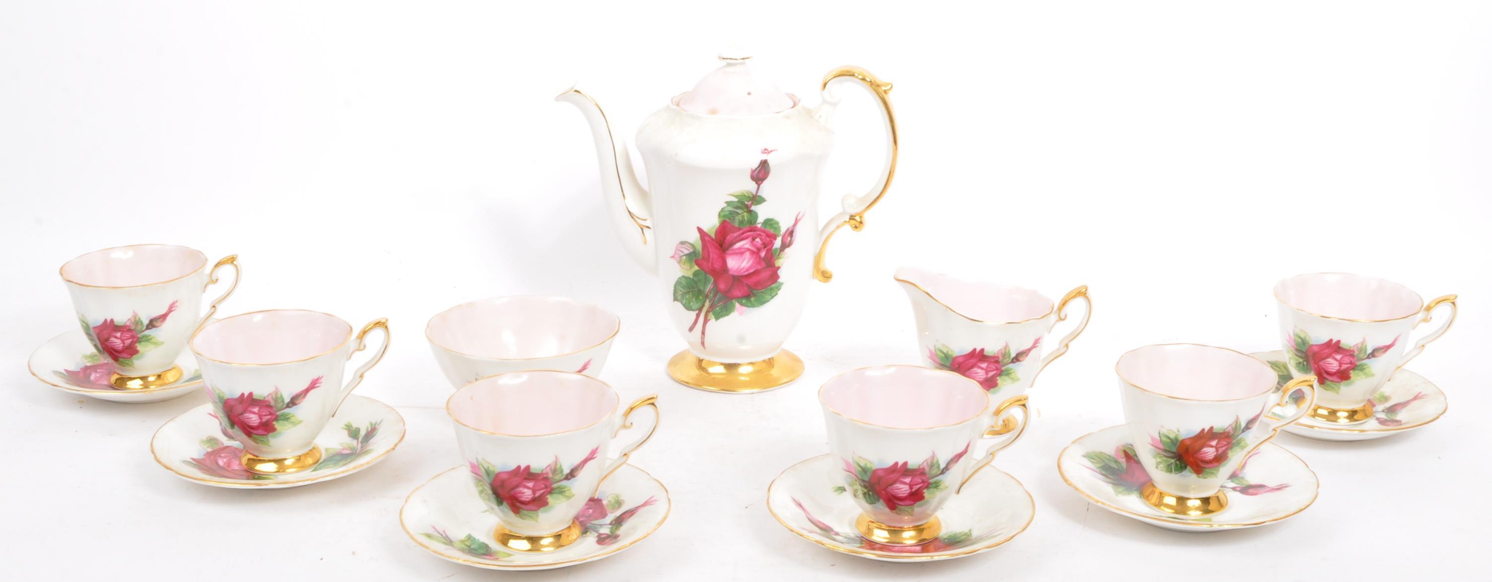 VINTAGE PARAGON SIX FAMOUS ROSES PART TEA SERVICE