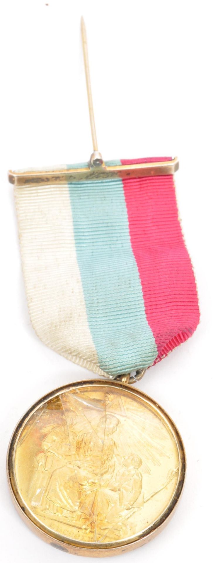 A MASONIC REGALIA MEDAL FOR TESTIMONIAL OF MASONIC CHARITY