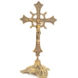 VINTAGE 20TH CENTURY METAL ECCLESIASTIC CRUCIFIX