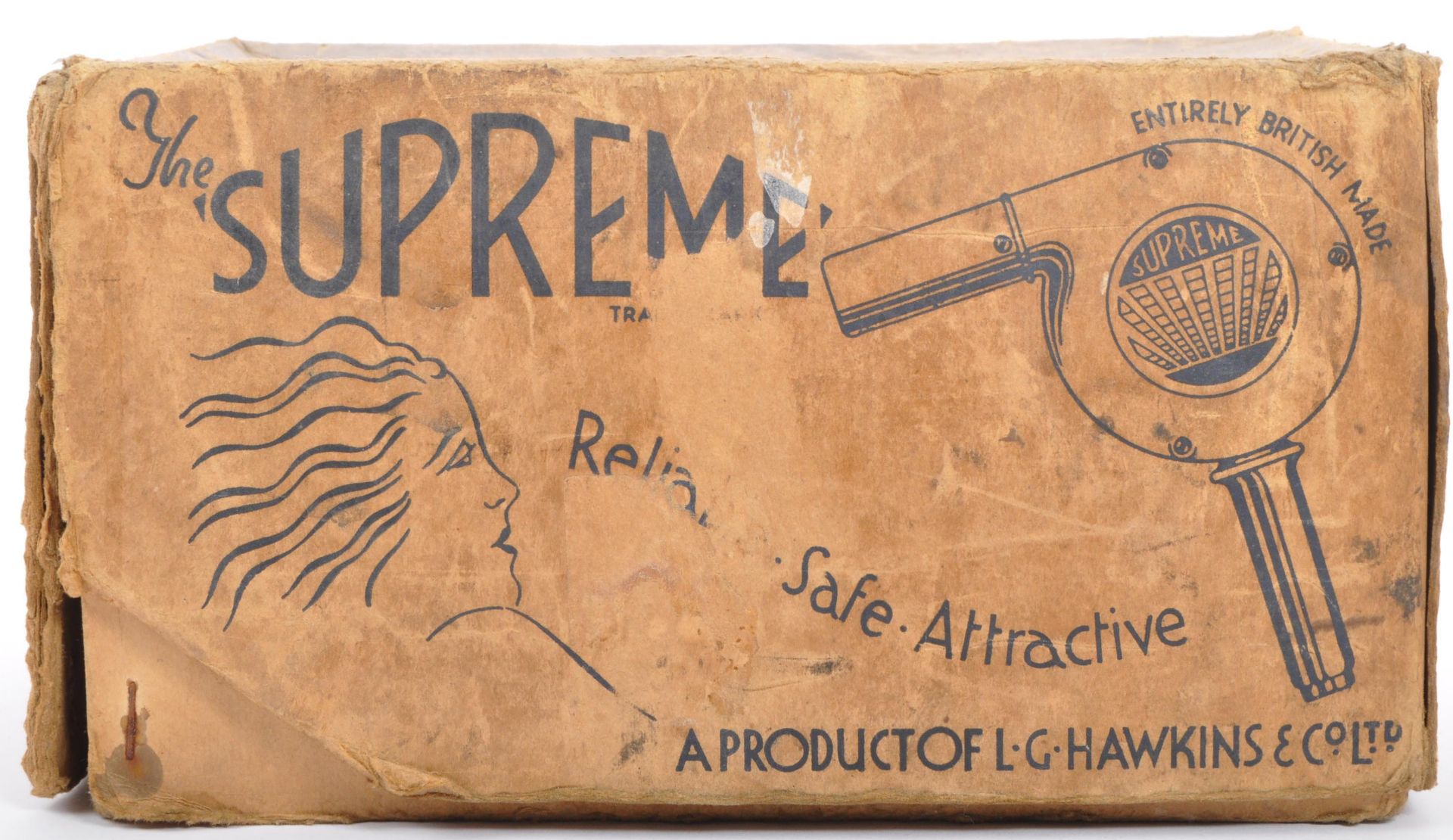 VINTAGE 20TH CENTURY 1930S HAWKINS BAKELITE HAIR DRYER - Image 5 of 5