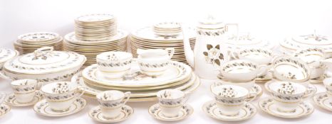 LARGE ROYAL WORCESTER BONE CHINA 'BERNINA' DINNER SERVICE