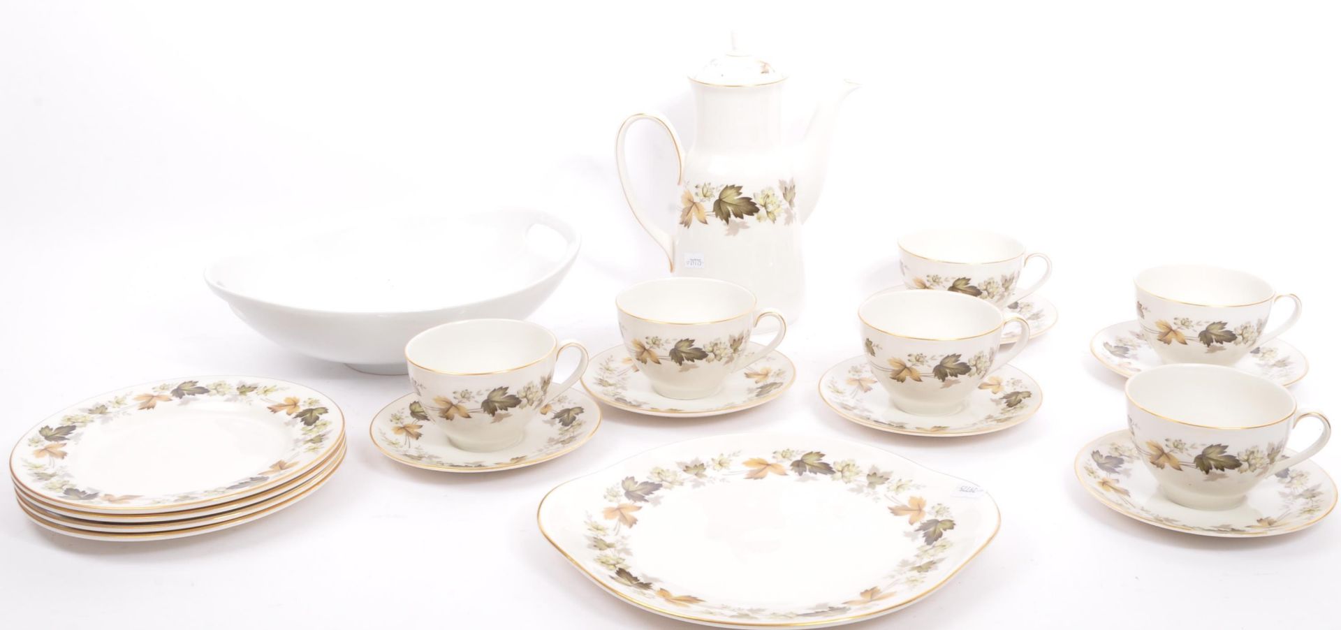 ROYAL DOULTON LARCHMONT CHINA TEA SERVICE SET