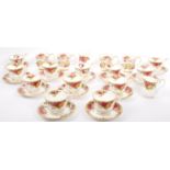 COLLECTION OF ROYAL ALBERY OLD COUNTRY ROSES BONE CHINA
