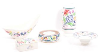 POOLE POTTERY - TRADITIONAL WARE - COLLECTION OF VINTAGE ITEMS