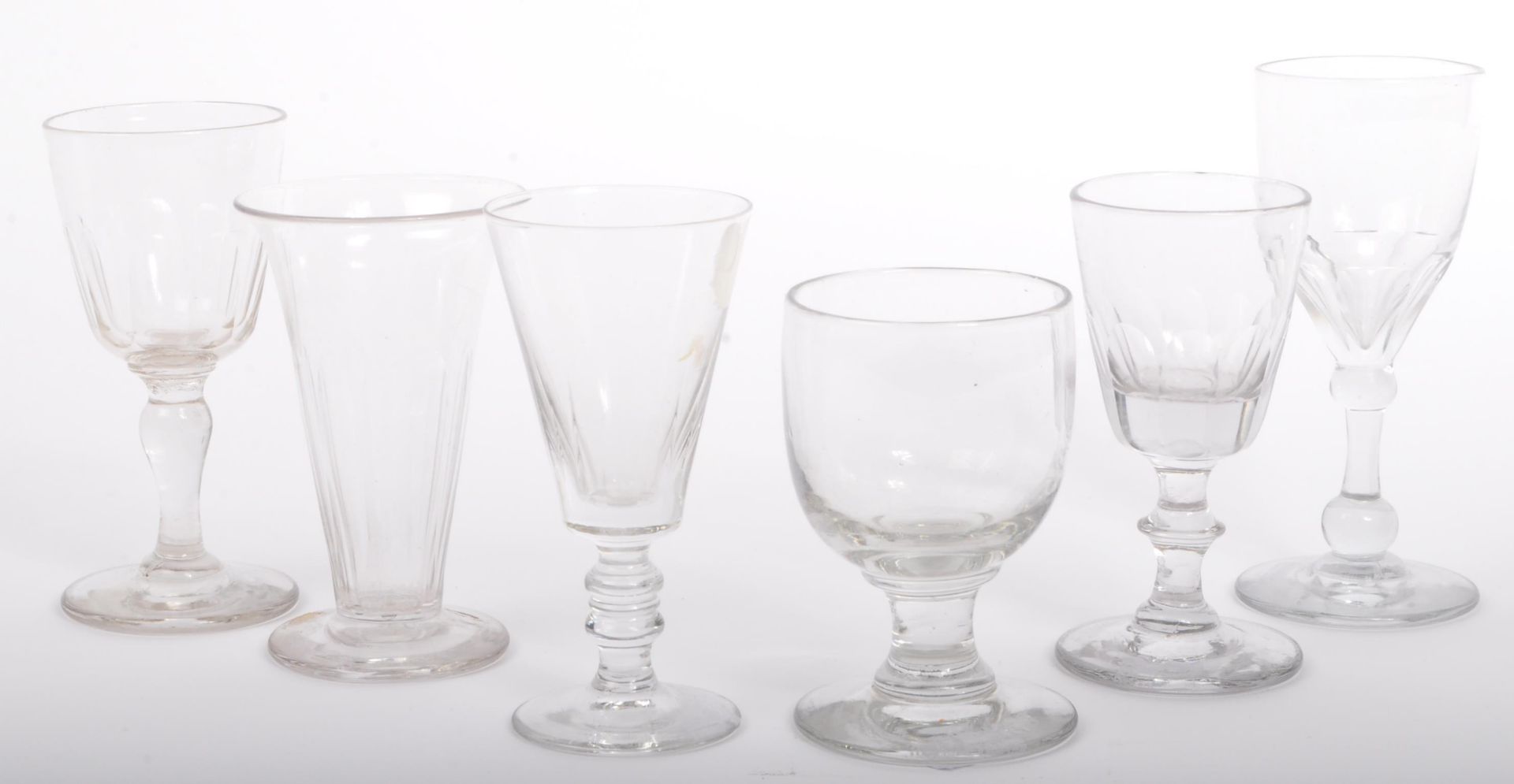 COLLECTION OF 19TH CENTURY DRINKING GLASSES